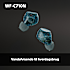Sony WF-C710N trådløse in-ear høretelefoner - Glass Blue