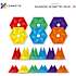 Connetix Geometry Pack magnetsæt 30 dele - Rainbow