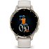 Garmin Venu 3S smartwatch - Ivory