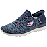 Skechers dame slip ins str. 40 - navy