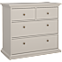 Paris kommode med 4 skuffer - beige