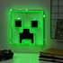 Minecraft Creeper LED neon væglampe - grøn