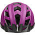 CSI cykelhjelm med lys - mat lilla