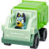 Bluey familiens minibiler m. figur - flere varianter - assorteret
