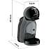 NESCAFÉ® Dolce Gusto® Mini Me 2, EDG335.B automatisk sort kapselmaskin fra De'Longhi