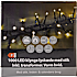 Klyngelyskæde med 1000 LED - varm hvid
