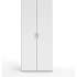 Spacy garderobeskab - hvid