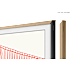 Samsung The Frame ramme 50" - teak
