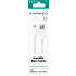 Vivanco Longlife Lightning kabel 2,5 meer - hvid