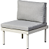 Pesaro lounge sofamodul - sandy grey