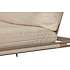 Markly loungestole m/hynder og bord - natur