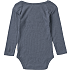 808 baby uld body str. 56 - blå