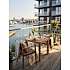 Rosenborg Balcony havebord m. 2 havestole - teak
