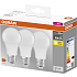 Osram 3 pak LED kronepærer 8,5W - varmt hvidt lys