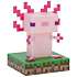 Minecraft Axolotl lampe - lyserød