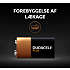 Duracell Plus 9V batterier