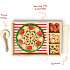 Melissa & Doug Pizza legesæt i træ