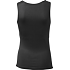VRS dame vendbar mikrofiber tanktop str. XL - sort