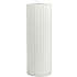 Windsor rillet bloklys 5,8x16 - Hvid