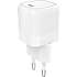 GEAR lader 220V 1xUSB-C PD/PPS 25W - hvid