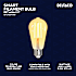 Deltaco Smart Filament LED glødepære E27 - hvid