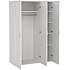 Space garderobeskab - hvid