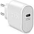 SBS oplader 20 W - hvid