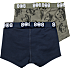 808 2-pak boxershorts str. 6 år - grøn/blå