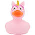Lilalu badeand - enhjørning rosa