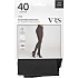 VRS strømpebukser nano microfiber str. S/M - sort