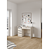Function Plus skrivebord med 4 skuffer - beige