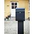 Allux postkasse model 8900 - sort