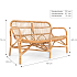 Fiji 2-pers. loungesofa - rattan