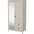 Madrid garderobeskab - beige