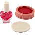 Glam Surprise kapsel med makeup - flere varianter - assorteret