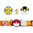 Pokemon Clip 'n Go bælte - flere varianter - assorteret