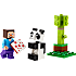 LEGO Minecraft Steve og pandaunge 30672