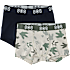 808 2-pak boxershorts str. 4 - grøn