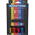 Marathon herre 5-pak tights str. M - sort