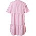 VRS dame stribet kjole str. 50 - rosa
