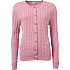 VRS dame cardigan str. M - rosa