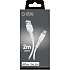 SBS lightning kabel 2 m - hvid