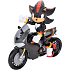 Sonic shadow figur m. cykel