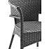 Kos havestol - sort