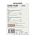 USB-C hub til USB-A 2.0 - sølvfarvet