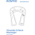 Renpho u-hals go shiatsu nakke- og skuldermassage