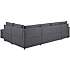 Sacramento venstrevendt U-sovesofa med opbevaring - grå