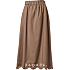 VRS dame nederdel str. 2XL - brun
