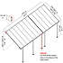 Palram - Canopia Feria terrasseoverdækning sampak 21,6 m2 - antracitgrå