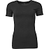 VRS dame basis T-shirt str. S - sort